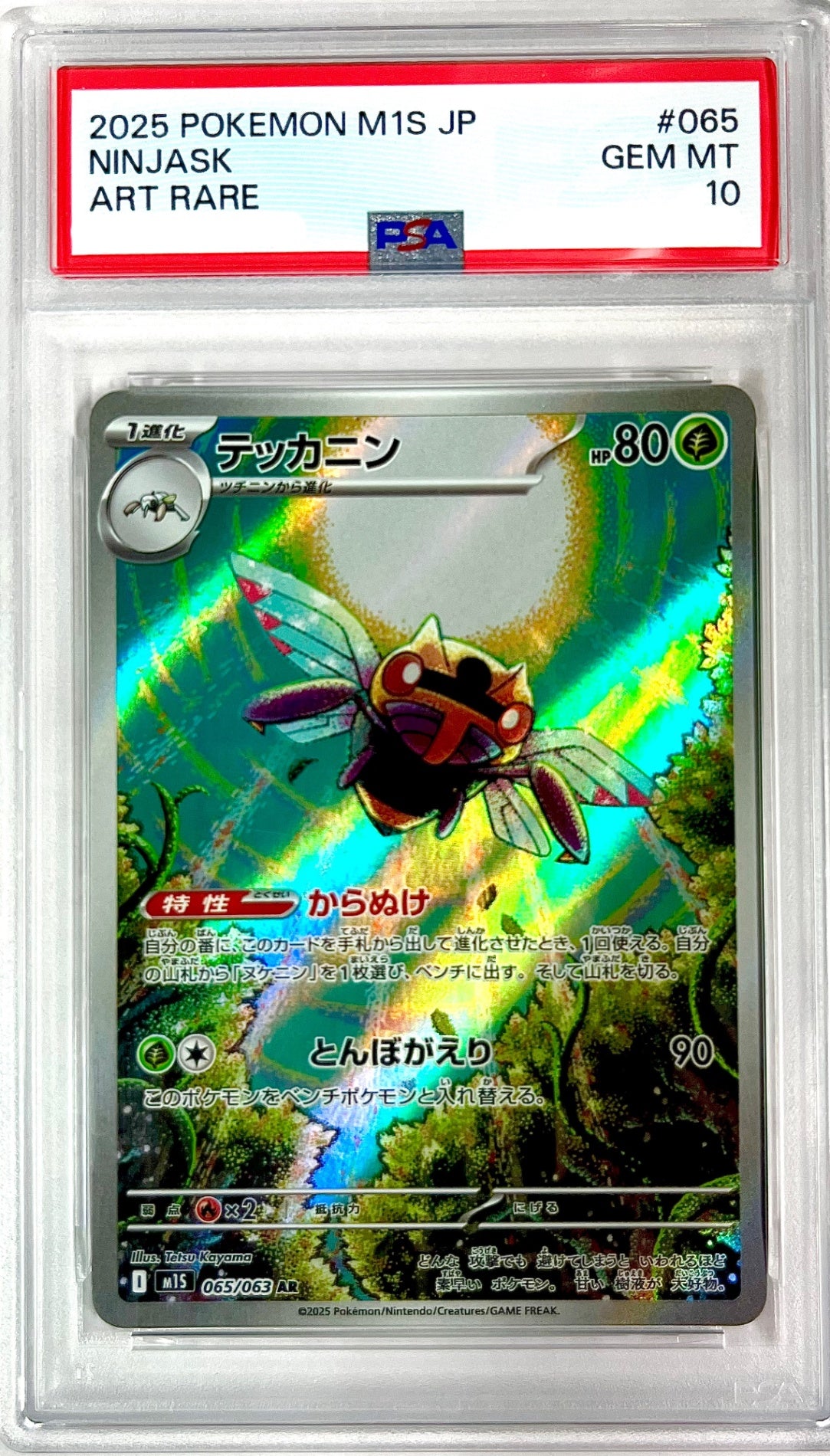 ★065/063 テッカニン 鑑定品