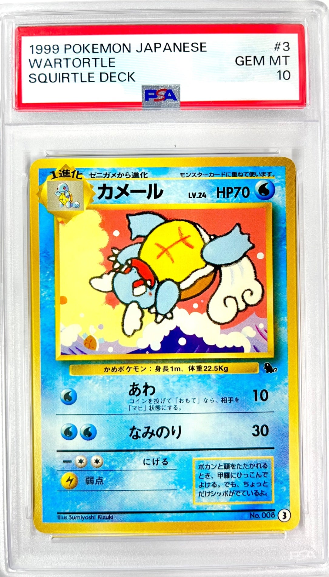 【レア】★LV24HP70NO008-INT3Z カメール(右中央:ゼニガメ・右下:3) 鑑定品
