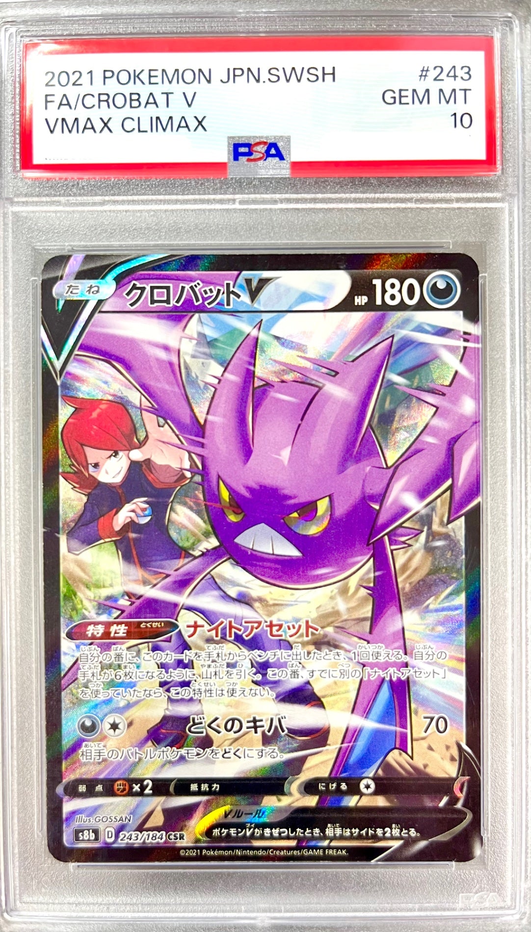 ★243/184/S8B/B クロバットV 鑑定品