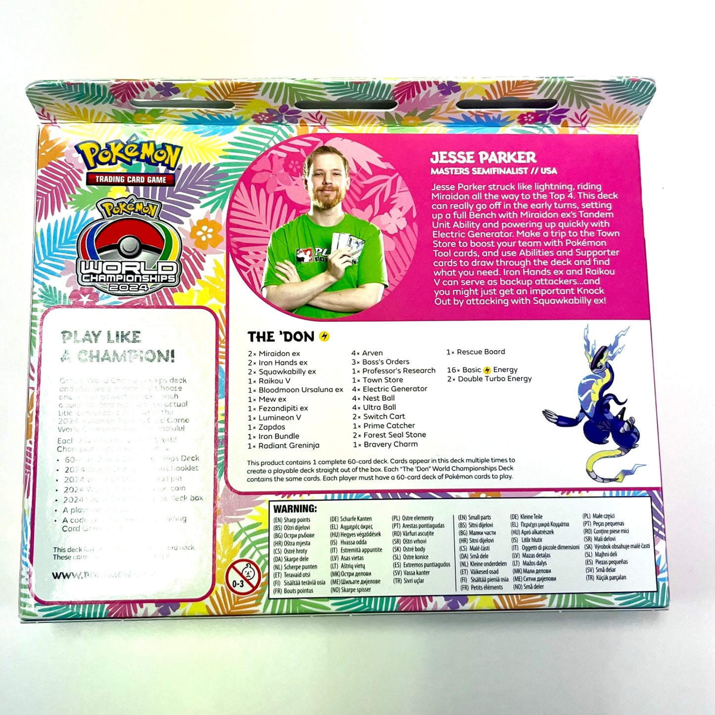2024年ポケモンTCG世界選手権デッキ ミライドン