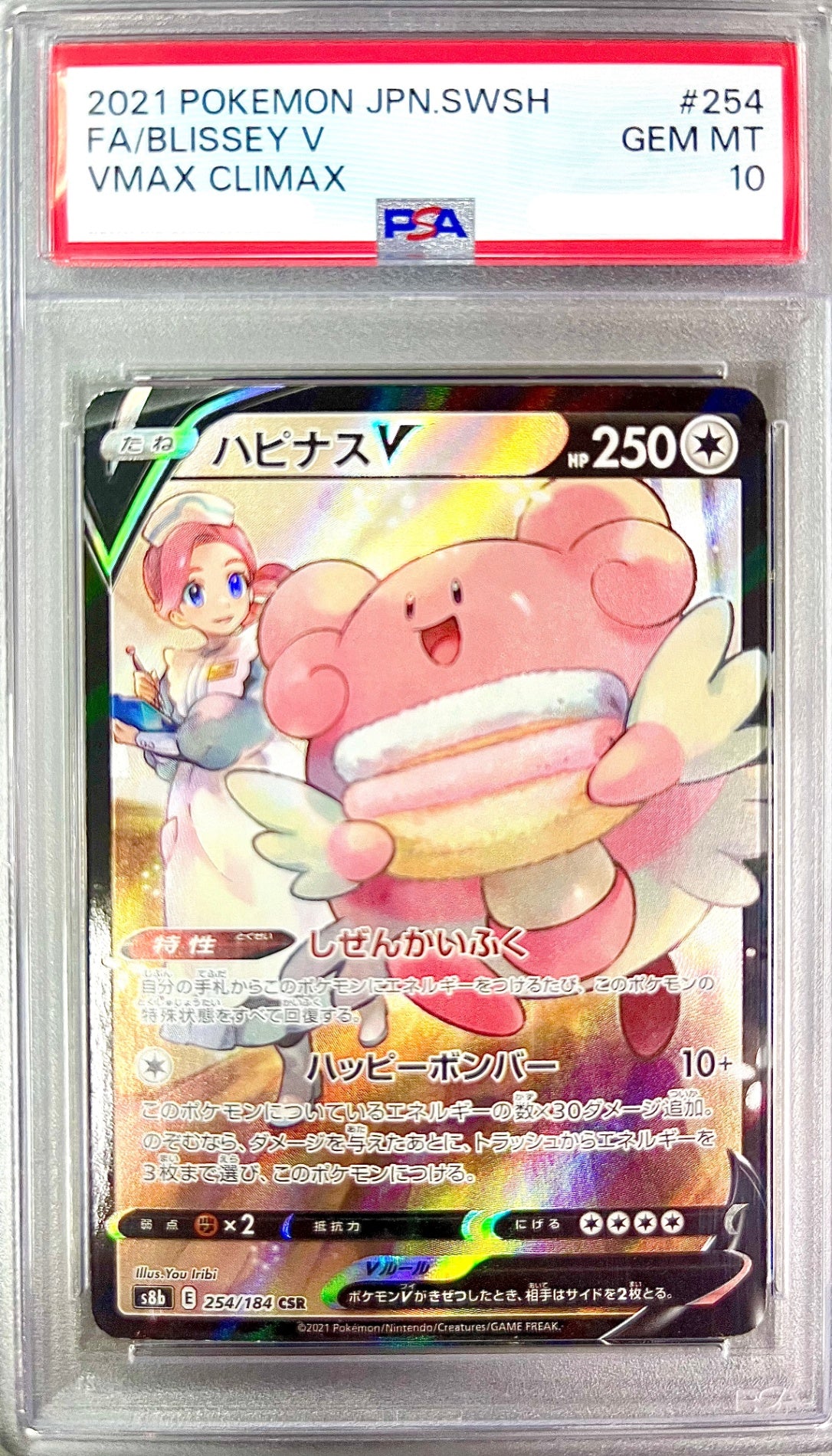 ★254/184/S8B/B ハピナスV 鑑定品