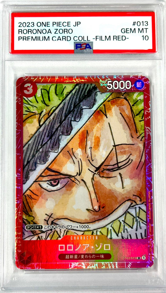 ★ST01-013 Foil)ロロノア・ゾロ(鉛筆描)　鑑定品