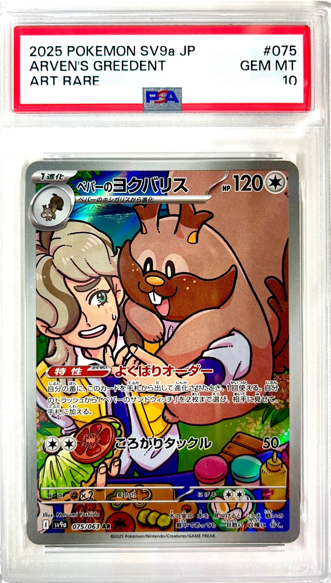 ★075/063/SV9A/B ペパーのヨクバリス 鑑定品