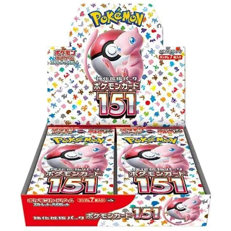 ポケモンカードゲーム スカーレット&バイオレット 強化拡張パック 「ポケモンカード151」 BOX