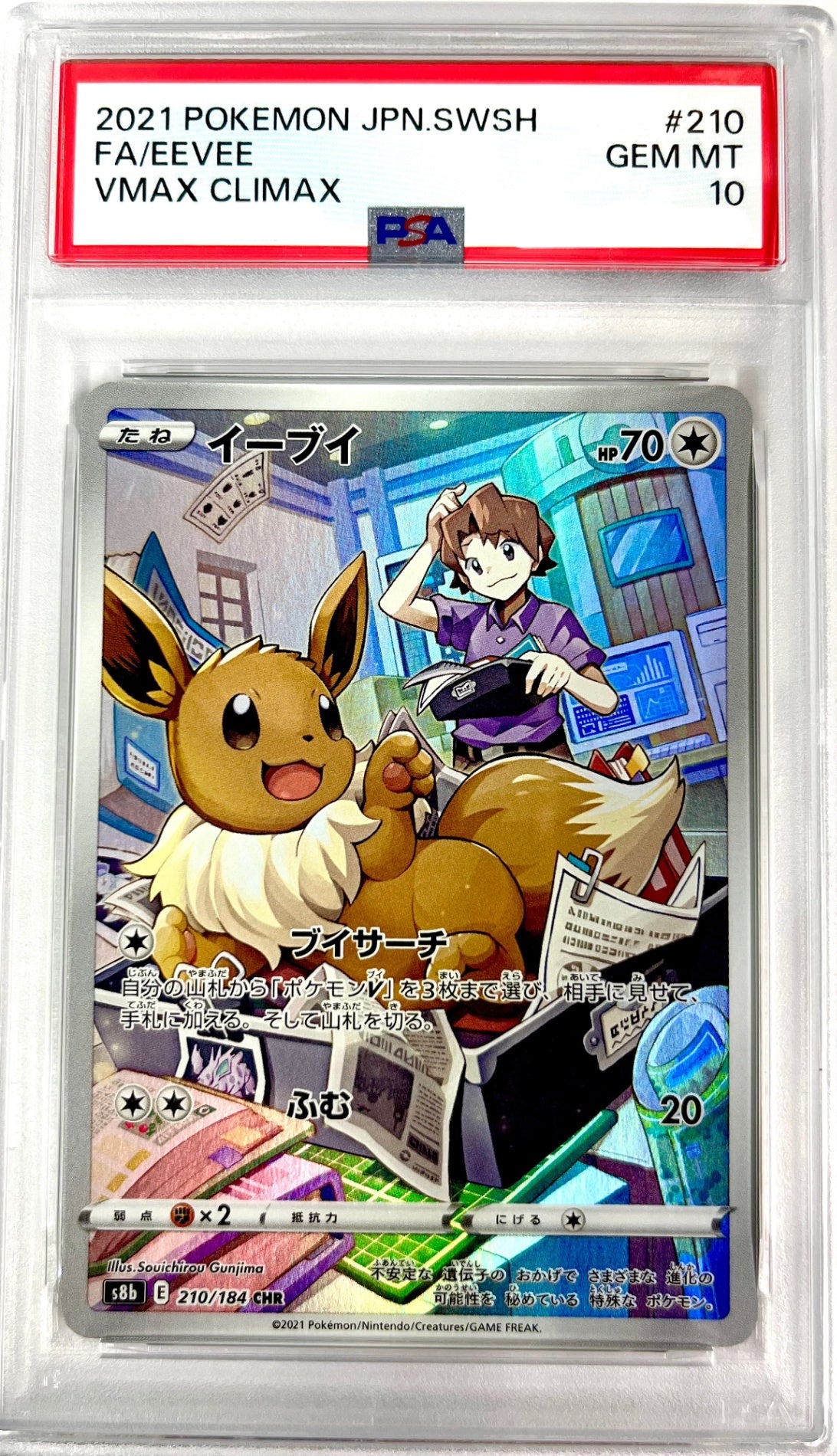 ★210/184/S8B/B イーブイ 鑑定品