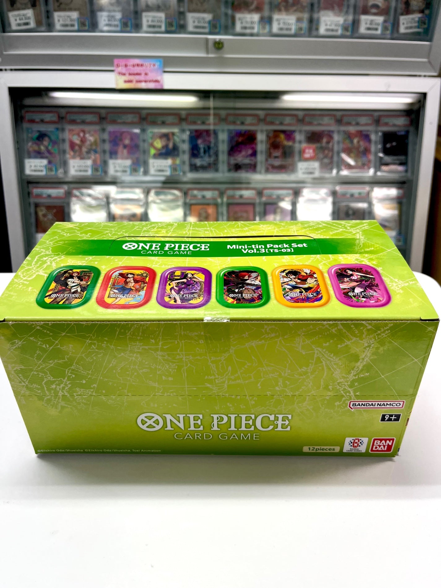 【レア】【未開封】　ワンピース　ミニティン缶　vol３ BOX
