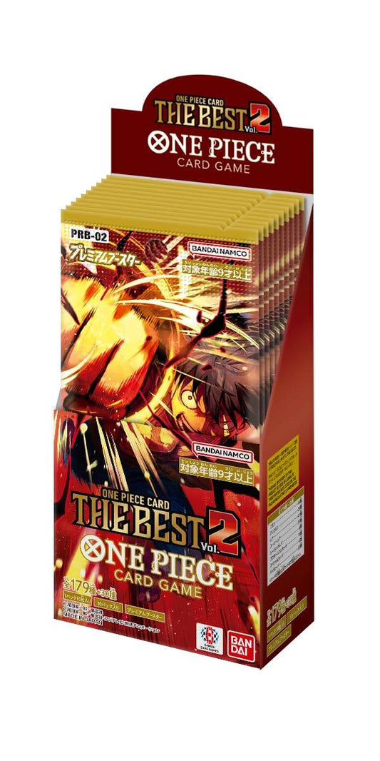 [BOX] ONE PIECE CARD THE BEST vol.2 [PRB-02] (BOX) 10 packs The Best 2