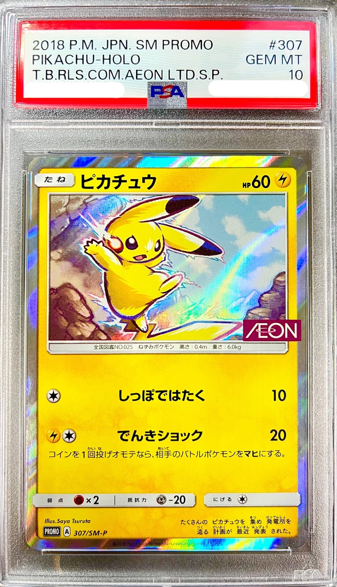 ★307/SM-P ピカチュウ　鑑定品